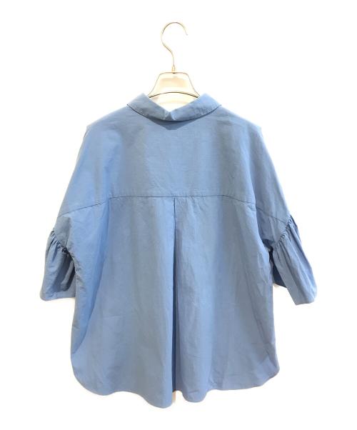 SHIPS（シップス）SHIPS (シップス) パールモチーフミニサッカーシャツ　311-62-0280 スカイブルー サイズ:表記無しの古着・服飾アイテム