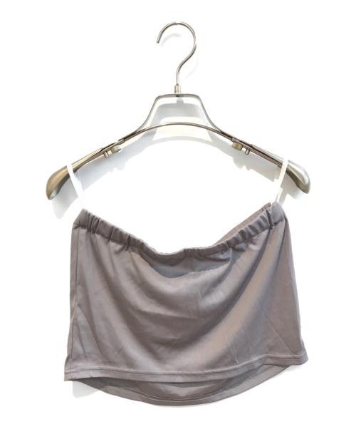 Lily Brown（リリーブラウン）Lily Brown (リリーブラウン) ボウタイブラウスセットキャミソールワンピース LWFO231031 グレー サイズ:1の古着・服飾アイテム