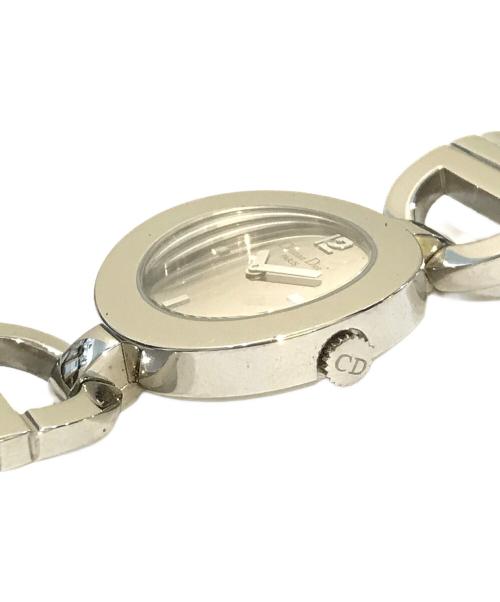 Christian Dior（クリスチャン ディオール）Christian Dior (クリスチャン ディオール) 腕時計　CD022110　マリス ラウンドフェイス シルバーの古着・服飾アイテム