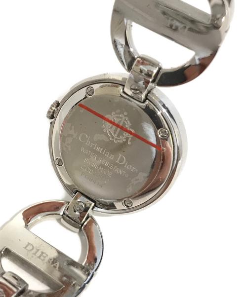 Christian Dior（クリスチャン ディオール）Christian Dior (クリスチャン ディオール) 腕時計　CD022110　マリス ラウンドフェイス シルバーの古着・服飾アイテム