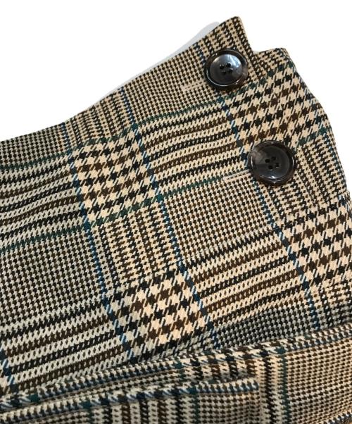 Mystrada（マイストラーダ）Mystrada (マイストラーダ) サイドボタンハイウエストスカート　30330291 ブラウン サイズ:Ｍ 未使用品の古着・服飾アイテム