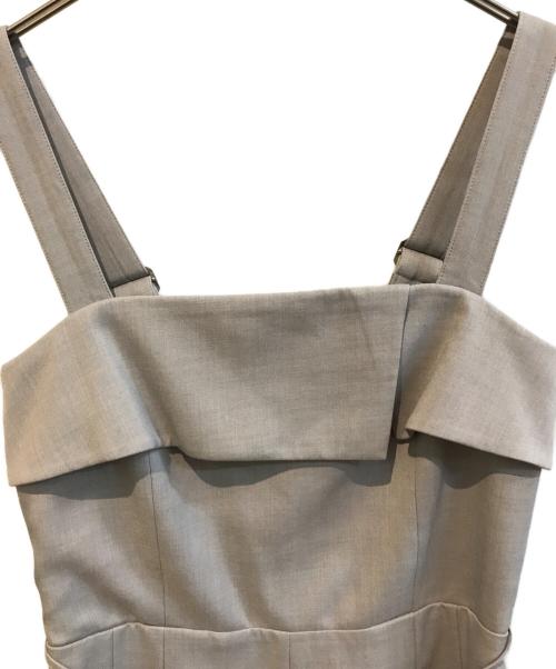 Apuweiser-riche（アプワイザーリッシェ）Apuweiser-riche (アプワイザーリッシェ) ベア切り替えロンパース24278571 グレー サイズ:Sの古着・服飾アイテム