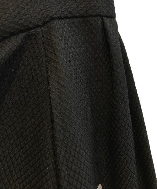 JUSGLITTY（ジャスグリッティー）JUSGLITTY (ジャスグリッティー) ドット刺繍タックスカート　43330460 ブラック サイズ:Sの古着・服飾アイテム