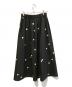 JUSGLITTY (ジャスグリッティー) ドット刺繍タックスカート　43330460 ブラック サイズ:S：5000円