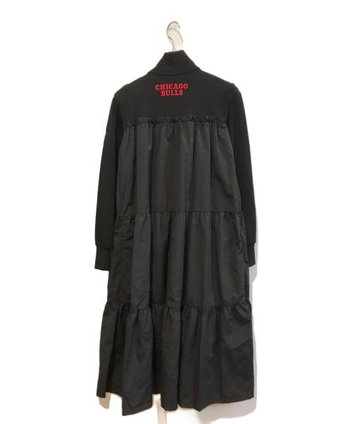 LOWRYS FARM（ローリーズファーム）LOWRYS FARM (ローリーズファーム) NBA (エヌビーエー) ドッキングワンピース ブラック サイズ:Freeの古着・服飾アイテム