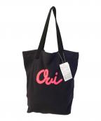 LUDLOWラドロー）の古着「FLEECE MESSAGE トートバッグ」｜ネイビー