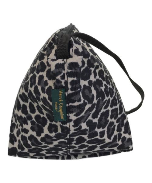 Herve Chapelier（エルベシャプリエ）Herve Chapelier (エルベシャプリエ) レオパードショルダーバッグ ベージュ×ブラックの古着・服飾アイテム