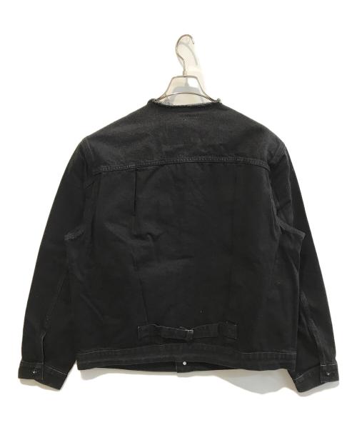 LEVI'S（リーバイス）LEVI'S (リーバイス) Type 1 Trucker Jacket COLLARLESS　PC9-003T4-0000 ブラック サイズ:Ｌ 未使用品の古着・服飾アイテム
