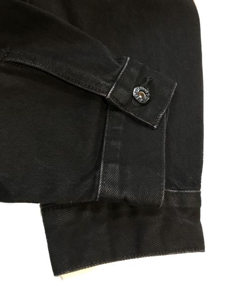 LEVI'S（リーバイス）LEVI'S (リーバイス) Type 1 Trucker Jacket COLLARLESS　PC9-003T4-0000 ブラック サイズ:Ｌ 未使用品の古着・服飾アイテム