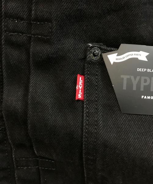 LEVI'S（リーバイス）LEVI'S (リーバイス) Type 1 Trucker Jacket COLLARLESS　PC9-003T4-0000 ブラック サイズ:Ｌ 未使用品の古着・服飾アイテム