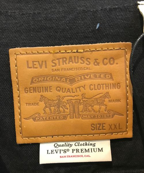 LEVI'S（リーバイス）LEVI'S (リーバイス) Type 1 Trucker Jacket COLLARLESS　PC9-003T4-0000 ブラック サイズ:XXL 未使用品の古着・服飾アイテム