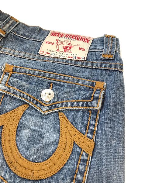 TRUE RELIGION（トゥルー レリジョン）TRUE RELIGION (トゥルー レリジョン) デニムパンツ　014-006511 インディゴ サイズ:W38の古着・服飾アイテム