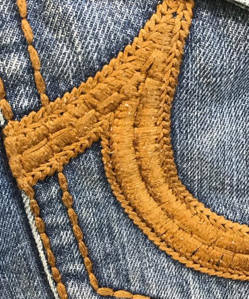 TRUE RELIGION（トゥルー レリジョン）TRUE RELIGION (トゥルー レリジョン) デニムパンツ　014-006511 インディゴ サイズ:W38の古着・服飾アイテム