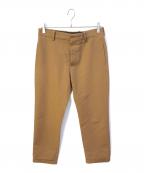 MARNIマルニ）の古着「テーパードスラックス　M05KA0031」｜ブラウン