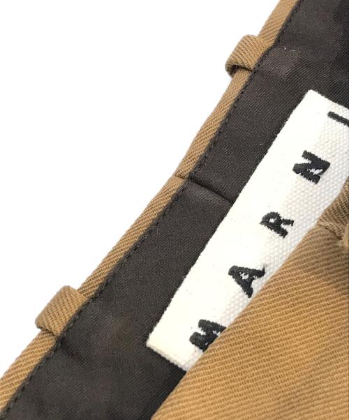 MARNI（マルニ）MARNI (マルニ) テーパードスラックス　M05KA0031 ブラウン サイズ:44の古着・服飾アイテム