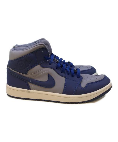 NIKE（ナイキ）NIKE (ナイキ) Women's Air Jordan 1 Mid ブルー サイズ:28.5の古着・服飾アイテム