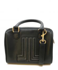 LANVIN en Bleu（ランバンオンブルー）の古着「2WAYショルダーバッグ」｜ブラック