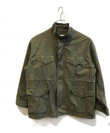 FRAMeWORK（フレームワーク）の古着「リップストップミリタリーブルゾン　24011220302010」｜グリーン