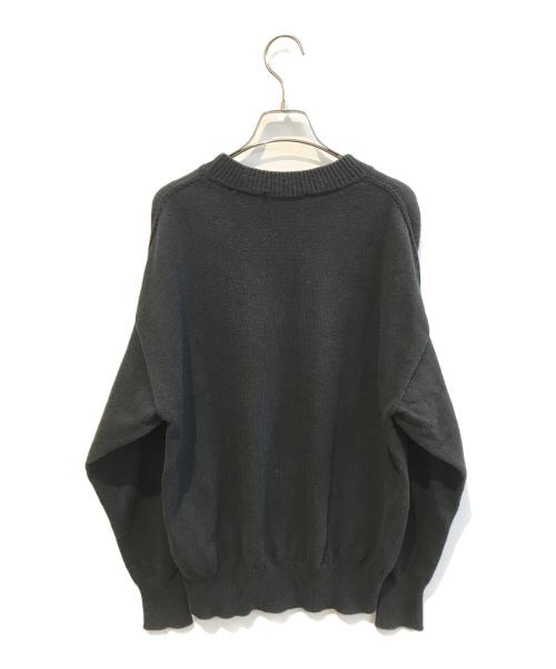 MARGARET HOWELL（マーガレットハウエル）MARGARET HOWELL (マーガレットハウエル) リネン混ニット ブラック サイズ:Mの古着・服飾アイテム