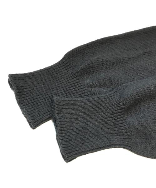 MARGARET HOWELL（マーガレットハウエル）MARGARET HOWELL (マーガレットハウエル) リネン混ニット ブラック サイズ:Mの古着・服飾アイテム