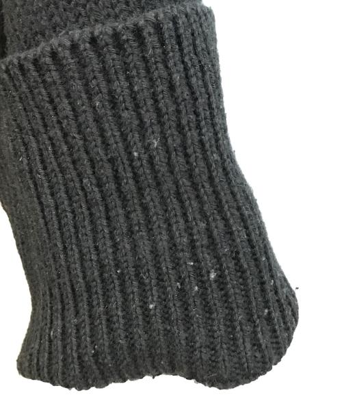 MARGARET HOWELL（マーガレットハウエル）MARGARET HOWELL (マーガレットハウエル) リネン混ニット ブラック サイズ:Mの古着・服飾アイテム