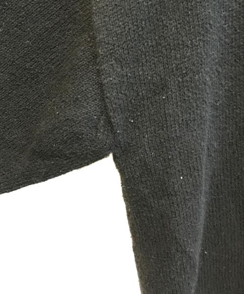 MARGARET HOWELL（マーガレットハウエル）MARGARET HOWELL (マーガレットハウエル) リネン混ニット ブラック サイズ:Mの古着・服飾アイテム