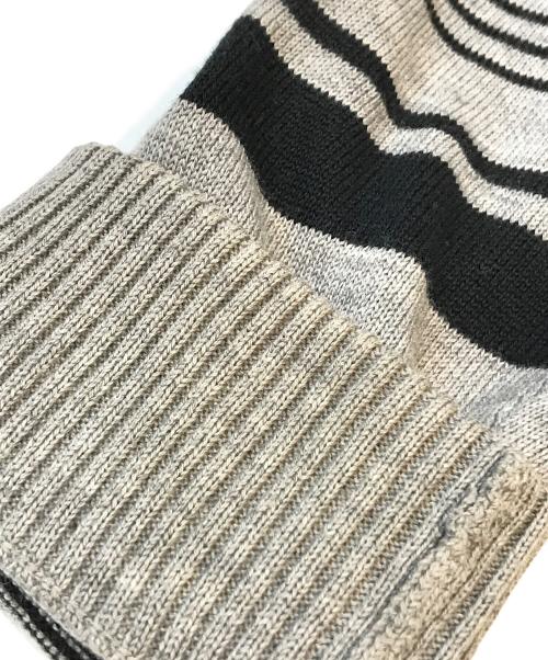 BURBERRY BLACK LABEL（バーバリーブラックレーベル）BURBERRY BLACK LABEL (バーバリーブラックレーベル) ジップアップニット グレー サイズ:3の古着・服飾アイテム