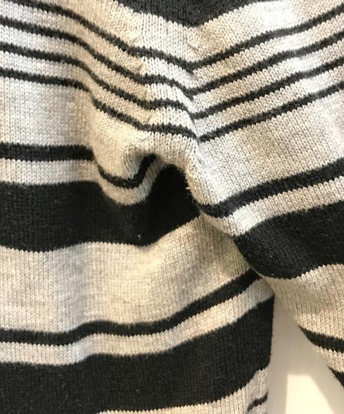 BURBERRY BLACK LABEL（バーバリーブラックレーベル）BURBERRY BLACK LABEL (バーバリーブラックレーベル) ジップアップニット グレー サイズ:3の古着・服飾アイテム