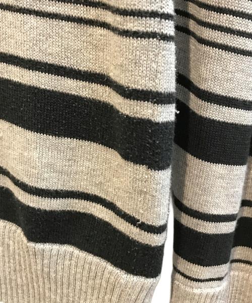 BURBERRY BLACK LABEL（バーバリーブラックレーベル）BURBERRY BLACK LABEL (バーバリーブラックレーベル) ジップアップニット グレー サイズ:3の古着・服飾アイテム