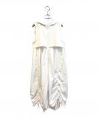 Risleyリズレー）の古着「ワンピース」｜ホワイト