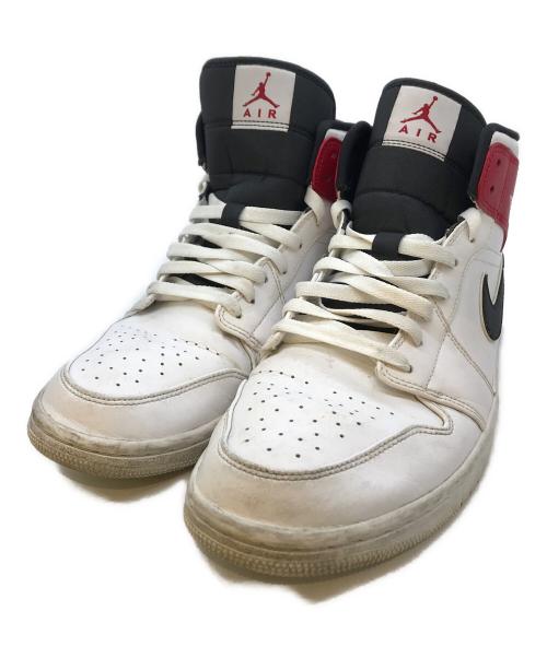 NIKE（ナイキ）NIKE (ナイキ) AIR JORDAN 1 MID ホワイト サイズ:29の古着・服飾アイテム
