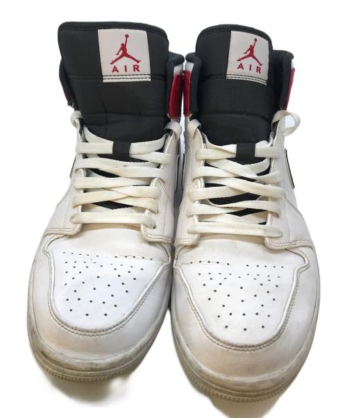NIKE（ナイキ）NIKE (ナイキ) AIR JORDAN 1 MID ホワイト サイズ:29の古着・服飾アイテム