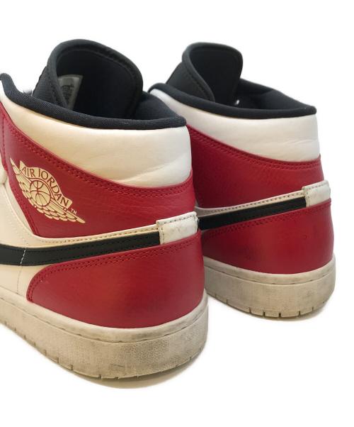NIKE（ナイキ）NIKE (ナイキ) AIR JORDAN 1 MID ホワイト サイズ:29の古着・服飾アイテム