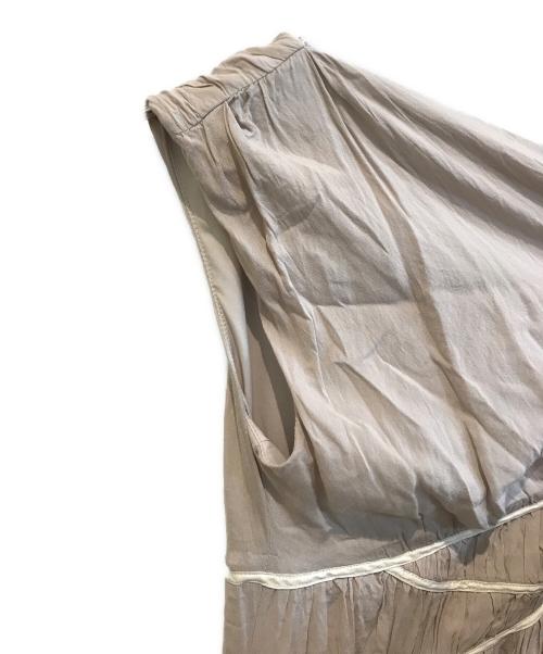 HER LIP TO（ハーリップトゥ）Her lip to (ハーリップトゥ) Valletta Long Dress　1232305126 ベージュ サイズ:Ｍの古着・服飾アイテム