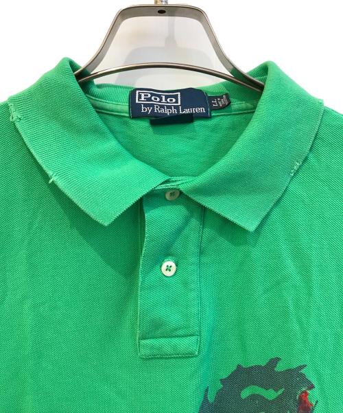 POLO RALPH LAUREN（ポロ・ラルフローレン）POLO RALPH LAUREN (ポロ・ラルフローレン) ポロシャツ グリーン サイズ:ＸＬの古着・服飾アイテム