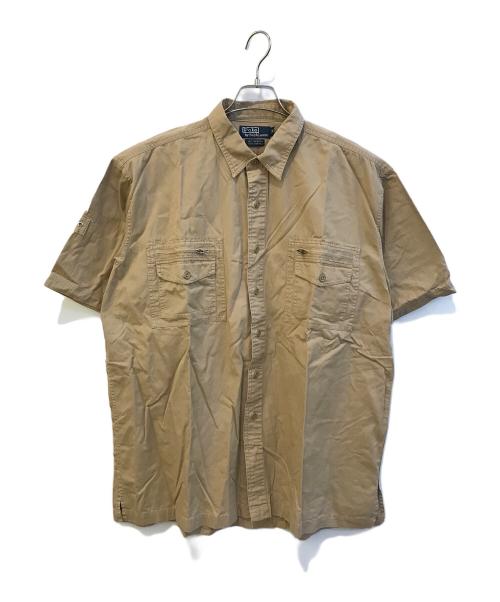 POLO RALPH LAUREN（ポロ・ラルフローレン）POLO RALPH LAUREN (ポロ・ラルフローレン) フィッシングシャツ ベージュ サイズ:ＸＬの古着・服飾アイテム