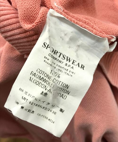 C.P COMPANY（シーピーカンパニー）C.P COMPANY (シーピーカンパニー) ニット ピンク サイズ:6の古着・服飾アイテム
