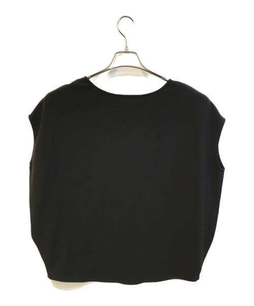 SOEJU（ソージュ）SOEJU (ソージュ) ショートスリーブコクーンブラウス　S-01-SB-008 ブラック サイズ:Ｌの古着・服飾アイテム
