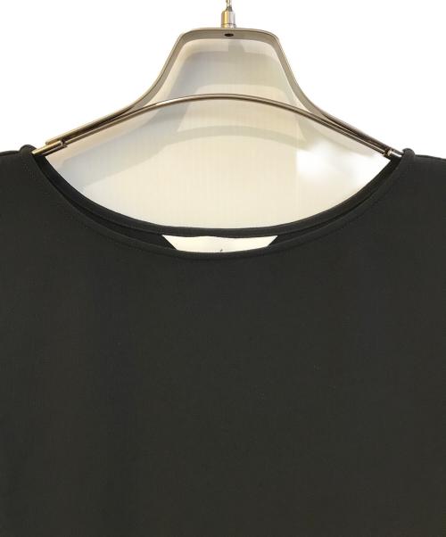 SOEJU（ソージュ）SOEJU (ソージュ) ショートスリーブコクーンブラウス　S-01-SB-008 ブラック サイズ:Ｌの古着・服飾アイテム