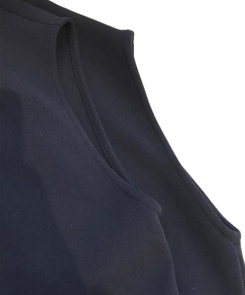 SOEJU（ソージュ）SOEJU (ソージュ) ショートスリーブコクーンブラウス　S-01-SB-008 ネイビー サイズ:Ｌの古着・服飾アイテム