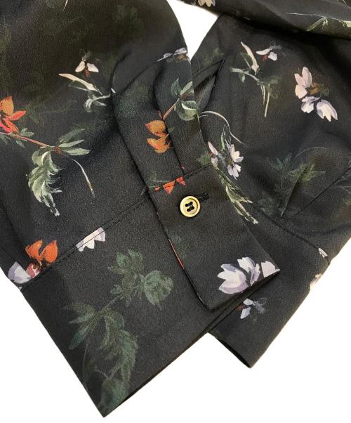 23区（ニジュウサンク）23区 (ニジュウサンク) 花柄ワンピース　OP.WO.KW.1308 ブラック サイズ:Ｌの古着・服飾アイテム