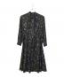 23区（ニジュウサンク）の古着「花柄ワンピース　OP.WO.KW.1308」｜ブラック