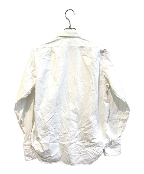 Manhattan（マンハッタン）Manhattan (マンハッタン) 40'Sブザムシャツ ホワイト サイズ:4の古着・服飾アイテム