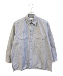 Y's bis（ワイズビス）の古着「ワークシャツ」｜グレー