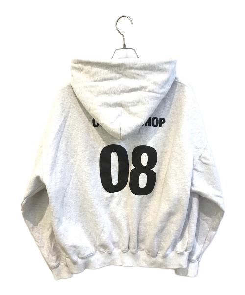 paragraph（パラグラフ）Paragraph (パラグラフ) スマイルマルチロゴプリントスウェット グレー サイズ:2の古着・服飾アイテム