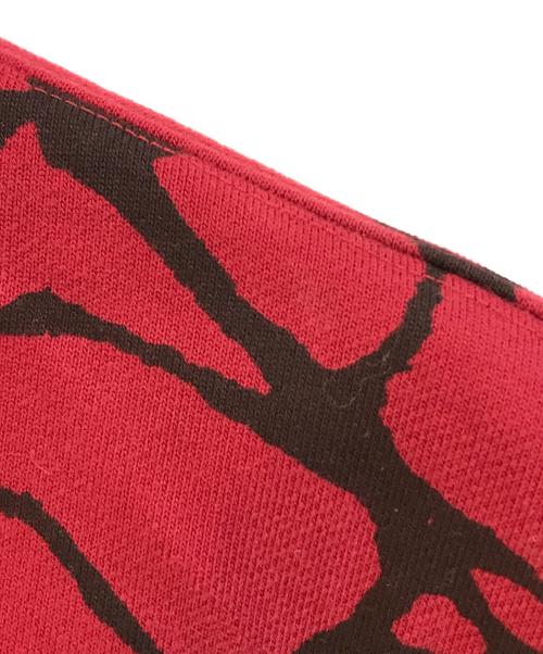 SUPPLIER（サプライヤー）SUPPLIER (サプライヤー) Crack Hoodie レッド サイズ:XLの古着・服飾アイテム