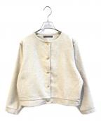 TIGRE BROCANTEティグルブロカンテ）の古着「ノーカラージャケット」｜グレー
