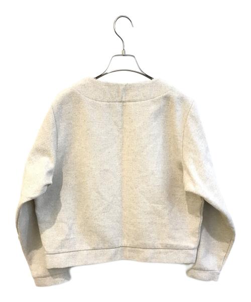 TIGRE BROCANTE（ティグルブロカンテ）TIGRE BROCANTE (ティグルブロカンテ) ノーカラージャケット グレー サイズ:表記なしの古着・服飾アイテム