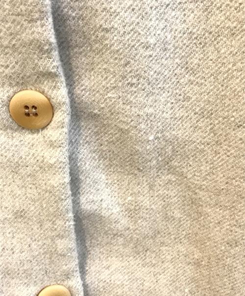 TIGRE BROCANTE（ティグルブロカンテ）TIGRE BROCANTE (ティグルブロカンテ) ノーカラージャケット グレー サイズ:表記なしの古着・服飾アイテム