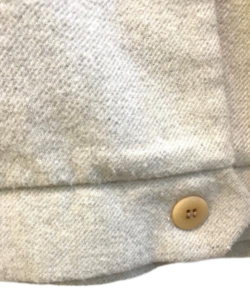 TIGRE BROCANTE（ティグルブロカンテ）TIGRE BROCANTE (ティグルブロカンテ) ノーカラージャケット グレー サイズ:表記なしの古着・服飾アイテム